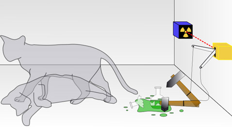 Реинкарнация кота Шрёдингера стала возможной квантова физика, барьер, туннельный эффект